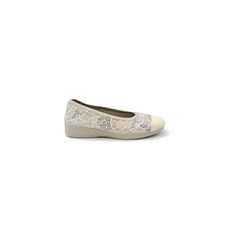 Zapatillas de calle Muro 813.10 Beige Mujer. - 1