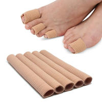 Corrector De Pies Y Dedos Con Gel De Silicona Inodoro Protector De Amigdalas Unidad De Almohadillas Para Corregir Posición De Los Dedos Y Aliviar El Dolor De Los Talones - details 0