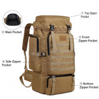 Mochila De Camuflaje Grande Para Senderismo Y Camping En Montaña Mochila De Lona Para Ciclismo Y Actividades Al Aire Libre - details 12