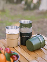 Vaso De Acero Inoxidable Para Camping Y Viajes 300ml Plegable Y Stackable Para Cerveza Vino Té Café Leche Uso Interior Y Exterior - details 0