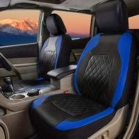 Funda universal para asiento de coche, funda de asiento de coche bordada de PU para todas las estaciones - details 1