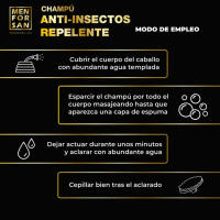Menforsan Champú Insecticida para Caballos 1 Litro - details 2