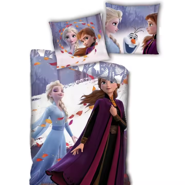 Bolsos Hf - Funda Nórdica Frozen Disney 140x200cm - Producto Oficial - Producto Escolar Niños y Niñas - 1