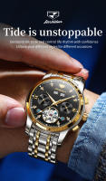 Reloj Métrico Automático Multifuncional JSDUN Para Hombres Elegante Reloj De Pulsera Casual Con Manos Luminosas Resistente Al Agua Y Choque - details 12