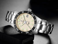 Reloj De Diversión Para Hombre CADISEN 38mm Japonés NH35A Mecánico Vidrio De Zafiro Date Luminoso 200M Impermeable Acero Inoxidable - details 19