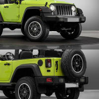 ANMINGPU Barra De Luz LED De Trabajo 2x 5" Montaje Plano Para off Road 12V 24V 40W Lámparas LED De Hoz Para Coche Camión ATV Jeep Faros - details 6