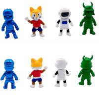 Juguetes PVC Aleatorios De La Tarjeta De Juego Stumble Guys Figuras De Acci\u00f3n De Anime De Los Personajes De Stumble Guys Set De Mu\u00f1ecos Modelo Para Coleccionistas - details 4
