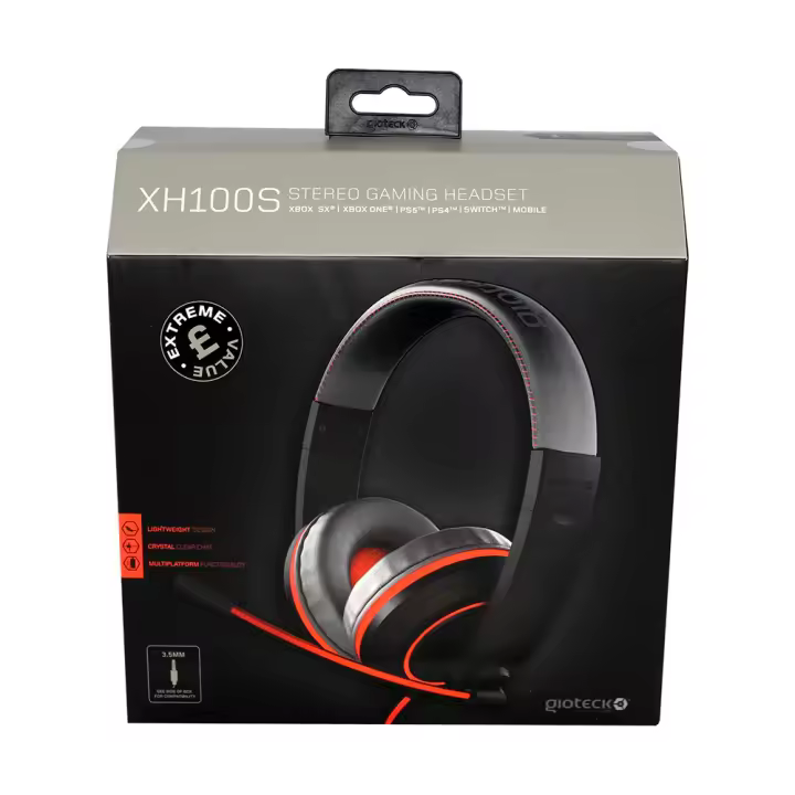 AURICULARES HEADSET WIRED XH100S (PS5-PS4-XBOX-SWITCH-PC) - Gioteck - Cascos para consola - Auricular para PC - Headset PS5 - 1