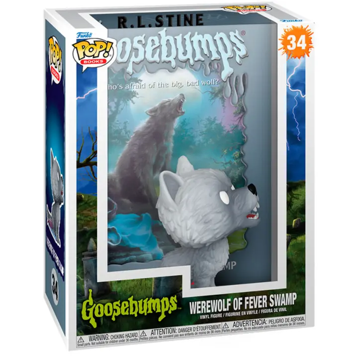 Figura Pop Covers Goosebumps Covers Werewolf Of Fever Swamp-Figura de Vinilo Coleccionable - Idea de Regalo- Mercancia Oficial - Juguetes para Niños y Adultos - Movies Fans - Muñeco para Coleccionistas y Exposición - 1