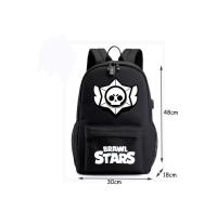 Luminosa  estrellas  mochila brawl de 44cm - details 2