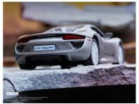 Coche De Juguete Porsche 918 Sport De 1:36 En Metal Modelo De Colección Alta Similitud Regalo Para Niños Vehículo De Juguete A37 - details 5
