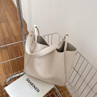 Bolso De Hombro Para Mujer Grande Capacidad 2024 Moda Retro De Trabajo Bolsa De Viaje Con Solapa Única Material PU Con Funda De Poliéster - details 11