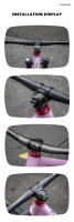EVOSID Tapa De Manillar Ultraligera De Aluminio CNC 31.8 Corta Para Bicicleta MTB 100g Alta Resistencia 0 Grados Elevación Piezas De Montaña - details 10