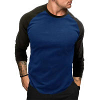 Camiseta De Hombre Para Gimnasio Y Correr Con Manga Larga Secado Rápido Eliminación De Humedad Cuello Redondo Deporte Entrenamiento Ligera - details 4