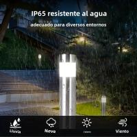 Luces Solares Para Jardín Y Patio LED Impermeables De Acero Inoxidable 1-8 Pcs Luz De Césped Para Caminos Y Jardines - details 3