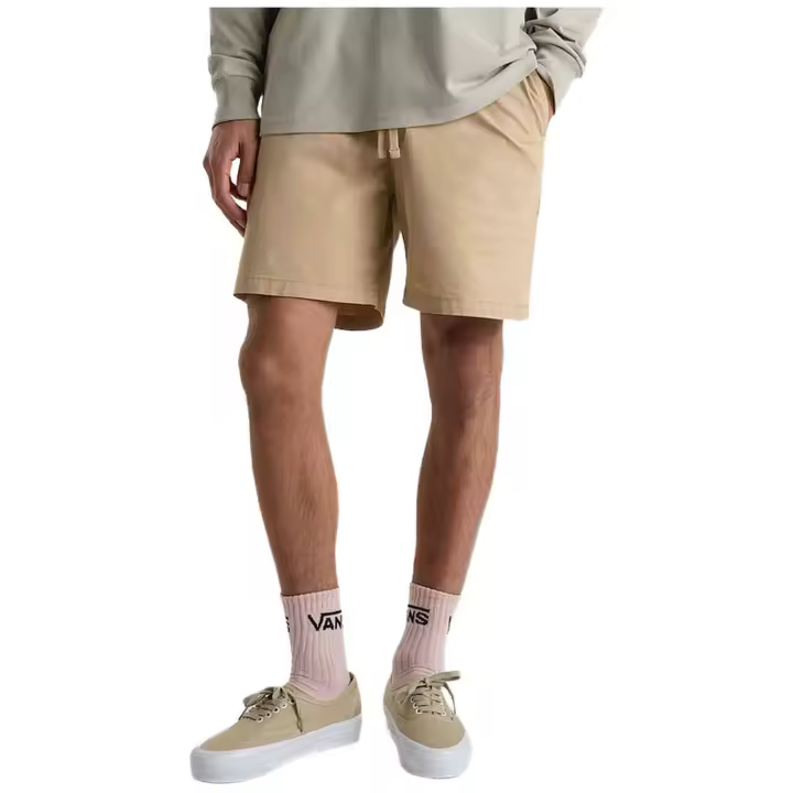 Pantalon Corto Vans Range Relaxed Elastic para hombre en color beige - 1