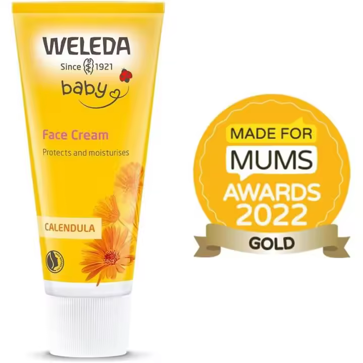 WELEDA Crema Facial - Caléndula, 50 ml nutre protege la piel - 1
