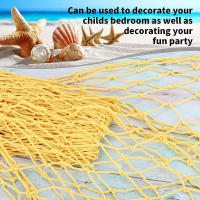 Red De Pesca De 78 Pulgadas Con Tema De Playa Decoración Para Casa Y Habitaciones Estilo Mediterráneo Para Sala De Estar Y Dormitorio - details 4