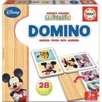 Educa  Domino mickey de Madera Mickey y Minnie. 28 Piezas + 3 años Educa 16037 - details 0