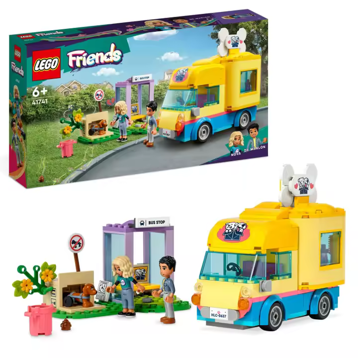 Furgoneta de Rescate Canino - LEGO FRIENDS 41741 - 1