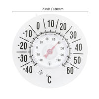 Termómetro De Ventana De Plástico Con Ventosa Para Exteriores Termómetro Para El Hogar Y Jardín Medidor De Temperatura Exterior - details 3