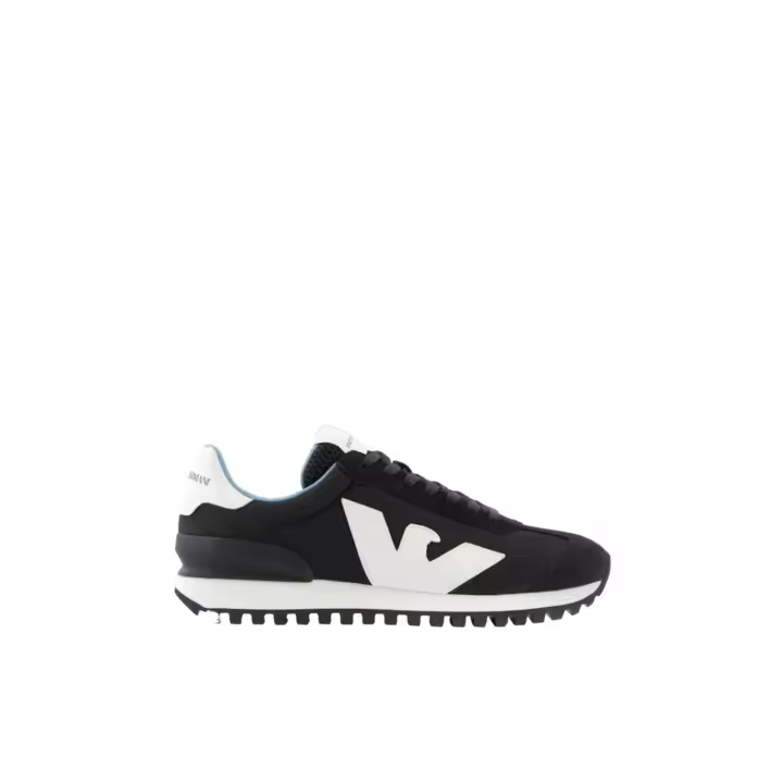 Sneakers para hombre Giorgio Armani x4x583 xn647 r327 negro - 1