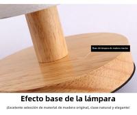 Lámpara De Mesa LED Estilo Chino Decorativo Luz Nocturna USB Desconectable Sombrilla De Tela Iluminación Para Dormitorio - details 10