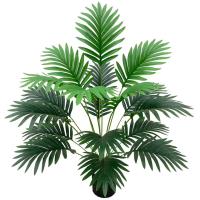 Planta Artificial De Gran Hoja En Forma De Tortuga En Maceta De Bambú Decoración Para Sala De Estar Y Ventanas De Casa Estilo Árbol Para Bodas Y Navidad Uso Externo - details 15