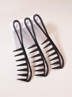 Peine Grande Con Dientes Anchos Para Cabello Apto Para Uso Seco Y Húmedo Ideal Para Hombres Y Mujeres - details 1