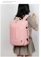 Mochila de negocios de gran capacidad para hombres y mujeres, mochila multifuncional impermeable para computadora, bolsa de viaje de ocio - details 18