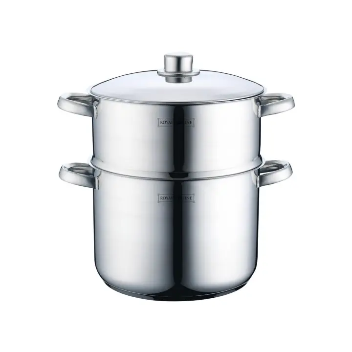 Olla de Cous Cous de acero inox de 8 Litros - 1
