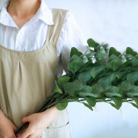 Delantal De Lino Y Algodón Para Mujer Estilo Japonés Con Hombros Cruzados Para Hornear Y Jardín Color Sólido Sin Mangas Para Cocina Y Floristería - details 6