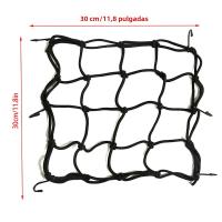 Red De Almacenamiento Para Motocicleta 1 Pcs Red De Compresión De Equipaje Red De Almacenamiento De Tanque De Combustible Con Cinta De Goma Para Transporte De Bricolaje - details 7