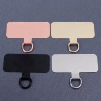 Lanyard De Teléfono Metálico Universal Goma De Parche Sujeción Para Tarjetas Y Celular Correa De Colgaje Tamaño Approx 47*20mm Unisex - details 5