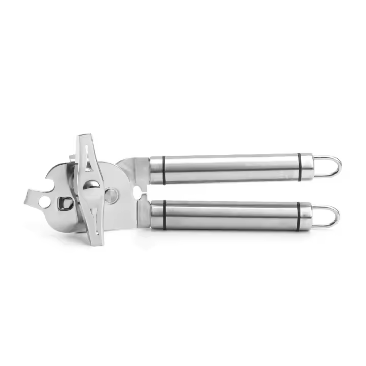 Abrelatas de acero inoxidable 304, abrelatas de metal ajustable y multifuncional 2 en 1. - 1