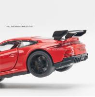 Coche De Simulación 911 GT3 En Escala 1/32 Con Sonido Y Luz Coche Deportivo De Metal Diecast Regalo Para Niños Colección Modelo De Automóvil - details 5