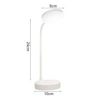 Lámpara De Escritorio LED Portátil Con Cable USB Luz De Mesa Soporte 3 Colores Sin Destello Protección Ocular Para Dormitorio Lámpara De Borde - details 10