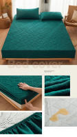 Sábana Protectora De Muelles Impermeable Y Antialérgica Con Patrón Cuadrado Para Cama Capa De Protección Contra Polvo Y Bacterias - details 13