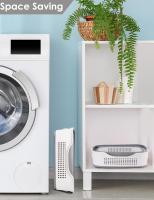 Cesta De Ropa Plegable Y Colapsable De Plástico Con Manijas Contenedor De Almacenamiento Para Guardar Ropa Ahorrador De Espacio - details 2