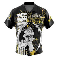 Camisa Hawaii Botones Hisoka V2 Phantom Troupe Hunter X Hunter Para Hombres Ropa Casual Japonesa Verano Adecuado Para Padres E Hijos - details 5