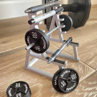 Porta Bolígrafos En Forma De Rack De Squat Divertido Y Único Organizador De Bolígrafos Con Peso Y Barbells Para Gimnasio - details 3