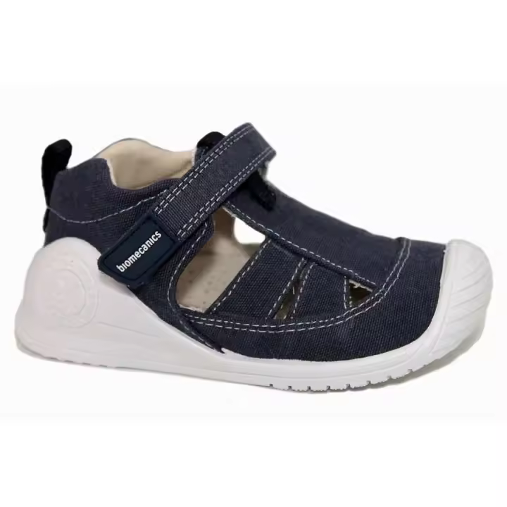 Biomecanics Sandalias Azai Lona Lavable Niña Niño Azul Marino - 1