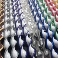 HOGUITA-Cortina Espiral PVC Para Puerta Exterior o Interior,Cortina Para Puerta Exterior Anti Insectos Mosquitos,12 Colores 90x210cm - details 1