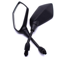 Espejo Retrovisor Convexo Universal Para Motocicleta Scooter E-Bike Barra Final De Manillar Espesos 8mm 10mm Accesorios De Motocicleta - details 5