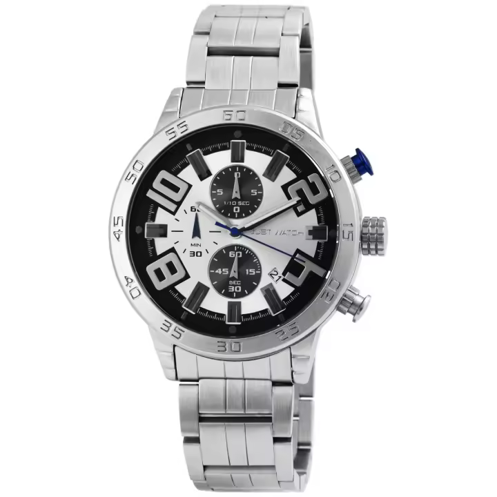 Reloj Just® Hombre com Cronógrafo e Bracelete em Aço Inoxidável - 1