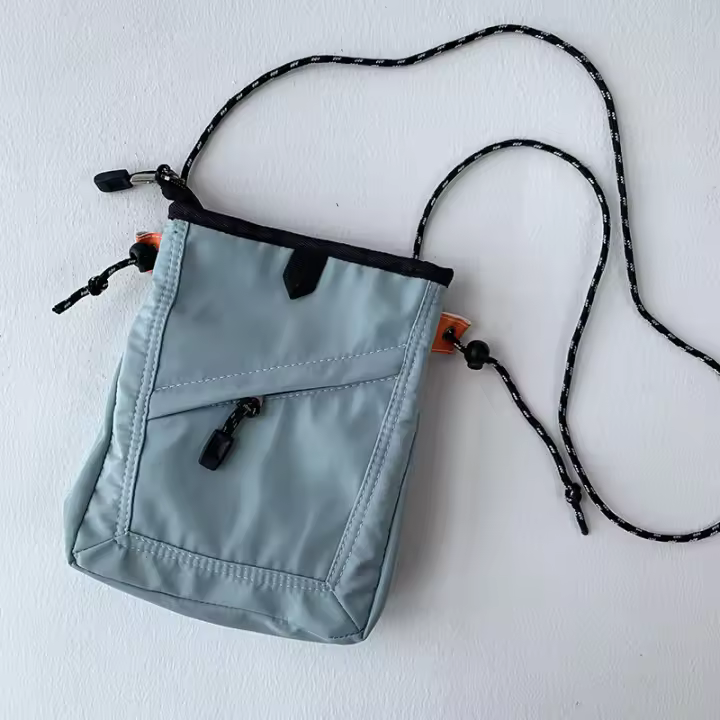 Bolso De Hombro Para Mujer Y Hombre Estilo Trendy Unisex Bolso De Mano Pequeño Para Estudiantes Bolso Cruzado Móvil Para Uso Diario - 1