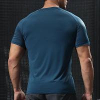 Camiseta Deportiva De Secado Rápido Para Hombres Manga Corta Entrenamiento En Gimnasio Camiseta De Fitness Transpirable Para Correr Sportswear - details 16