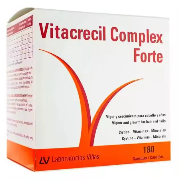 Laboratorios Viñas Vitacrecil Complex Forte 180 Cápsulas - 1