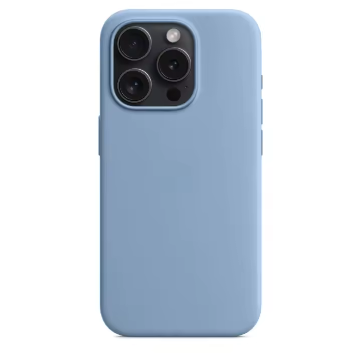 Funda De Silicona Líquida Magnética Para iPhone 15 pro Max De Apple Cubierta Completa Resistente Al Agua Diseño Completo Compatible Con Magsafe - 1