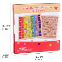 Juguetes Educativos De Madera Montessori Para Niños Tabla De Multiplicación Aritmética Ayudas De Enseñanza Para Bebés Y Niñas - details 2